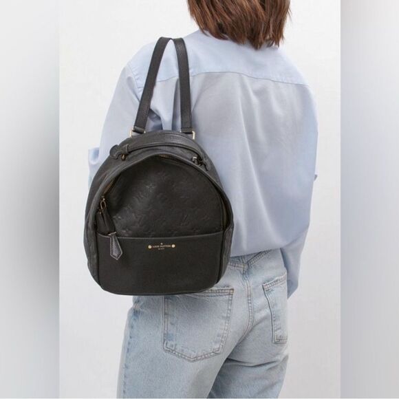 Louis Vuitton Empreinte Monogram Black Leather Backpack - Picture 3 of 9